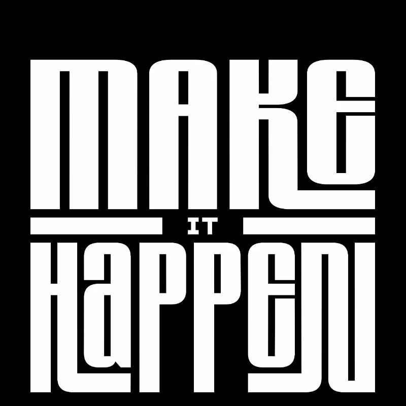 Expression of Joy in Linear Typography