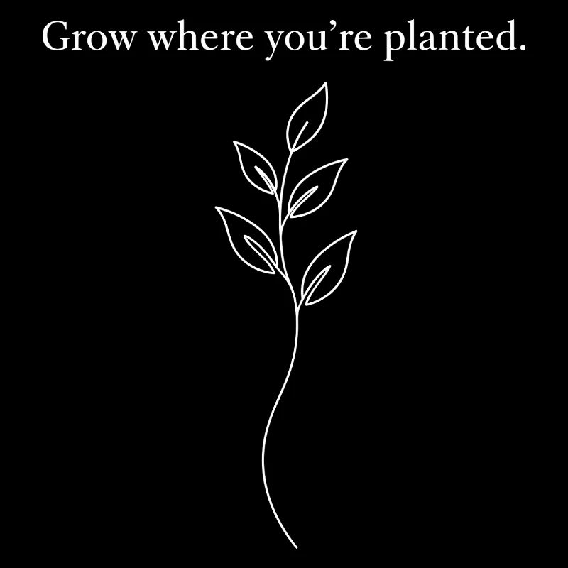 Grandir dans le présent