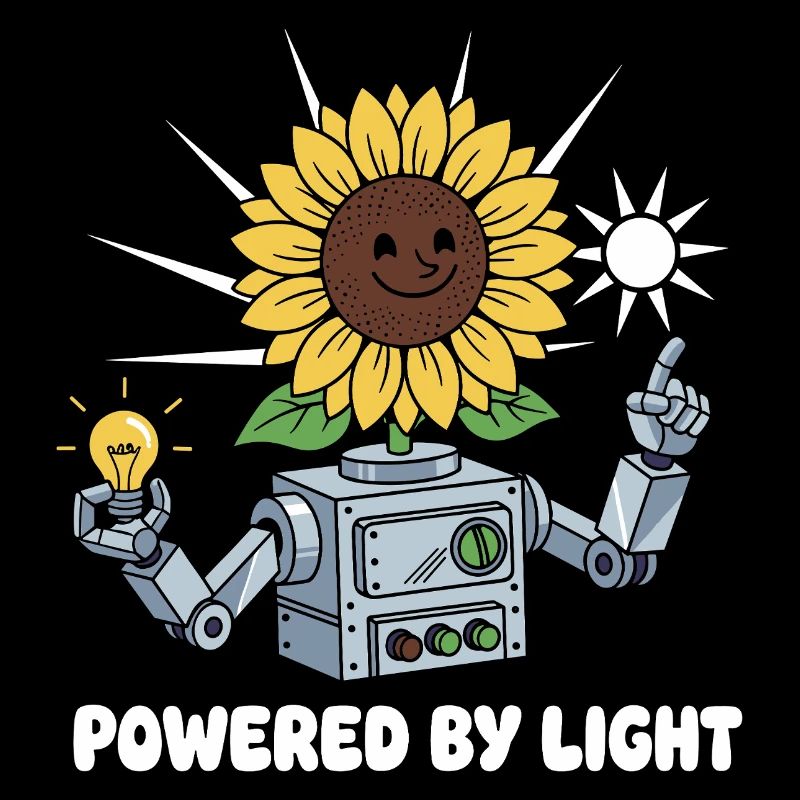 Sunflower Robot Light Ideas