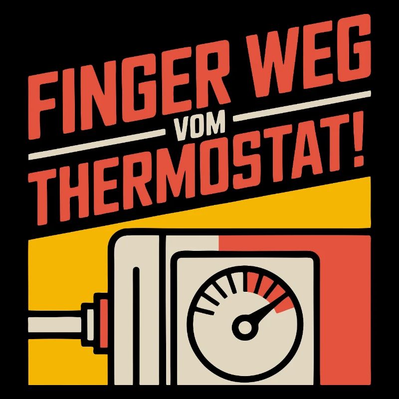 Touchez loin du thermostat