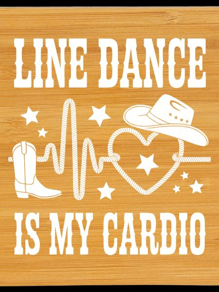 Line dancing is my cardio
