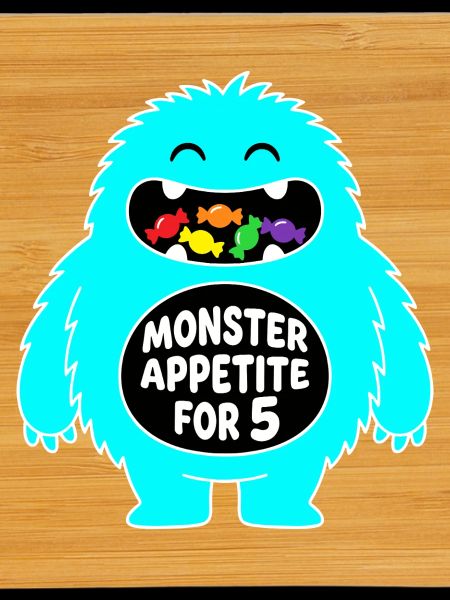 Monster Appetite 5th Birthday