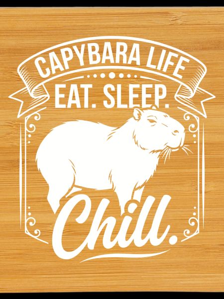 Capybara Life: Eat Sleep Chill