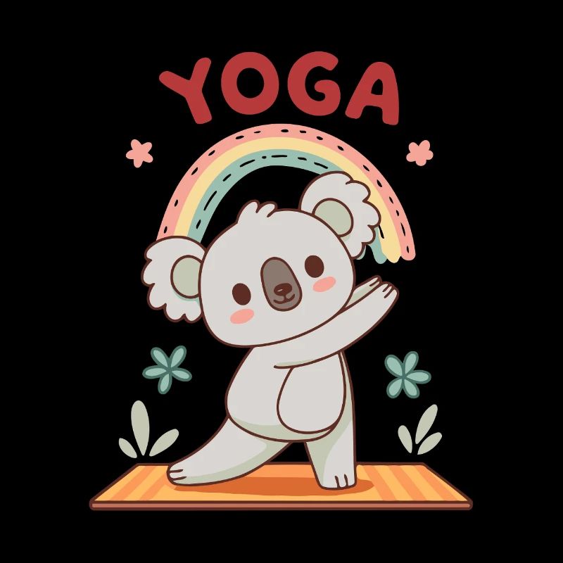 Koala Yoga Arc-en-Ciel