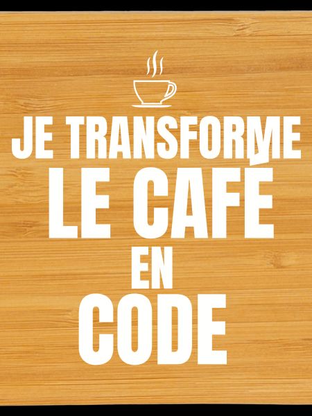 I turn coffee into code