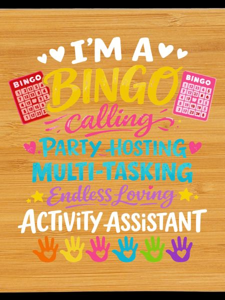 Animation Assistant Bingo Activities Gift