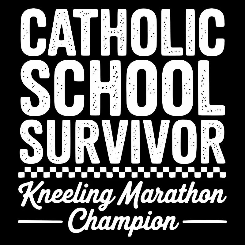 Survivant d’une école catholique : marathon à genoux drôle