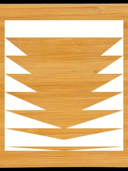 black triangles pattern