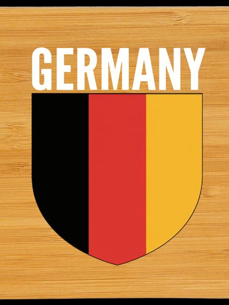 Germany Shield Flag Design