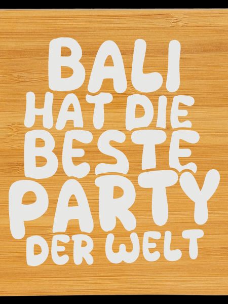 Bali als Feiern