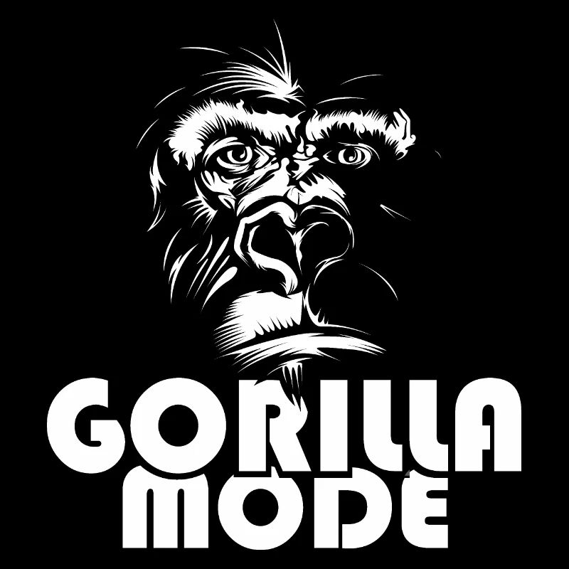 Monkey Gorilla Icon Illustration Logo icône Graphique
