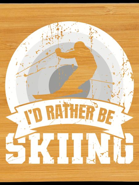 Funny skier saying