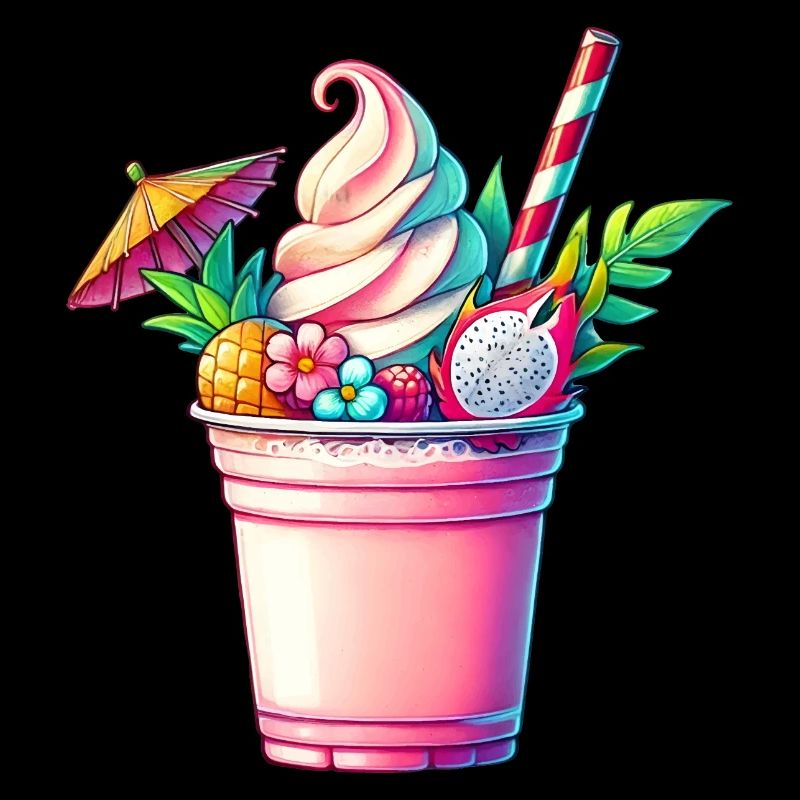 exotic fruity dreams:summer milkshake