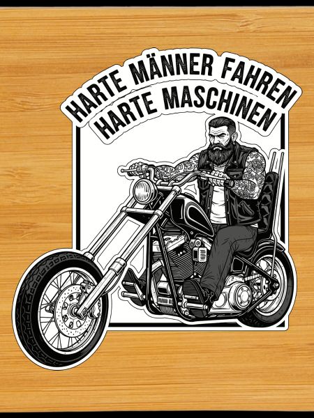 Tough men, hard machines