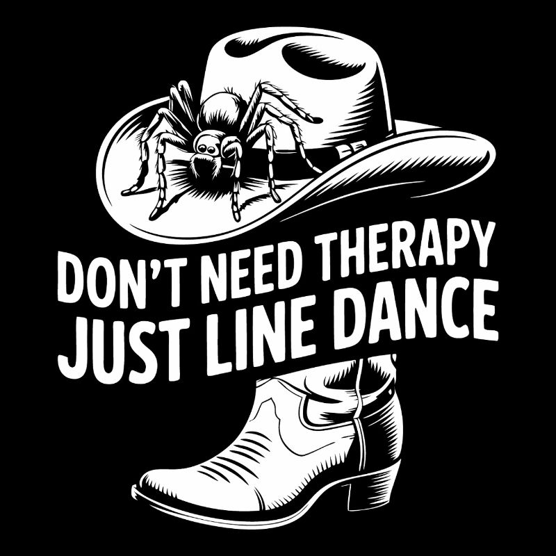 Déclaration de cow-boy de danse en ligne