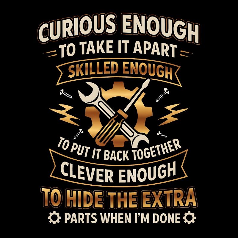 Curious enough to take it apart skilled enough...