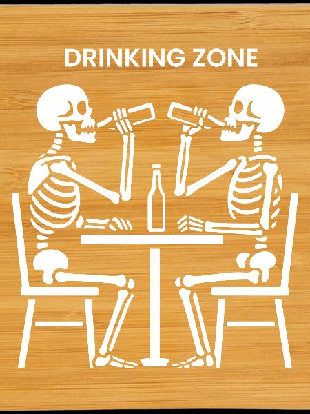 Skeletons Drinking Zone