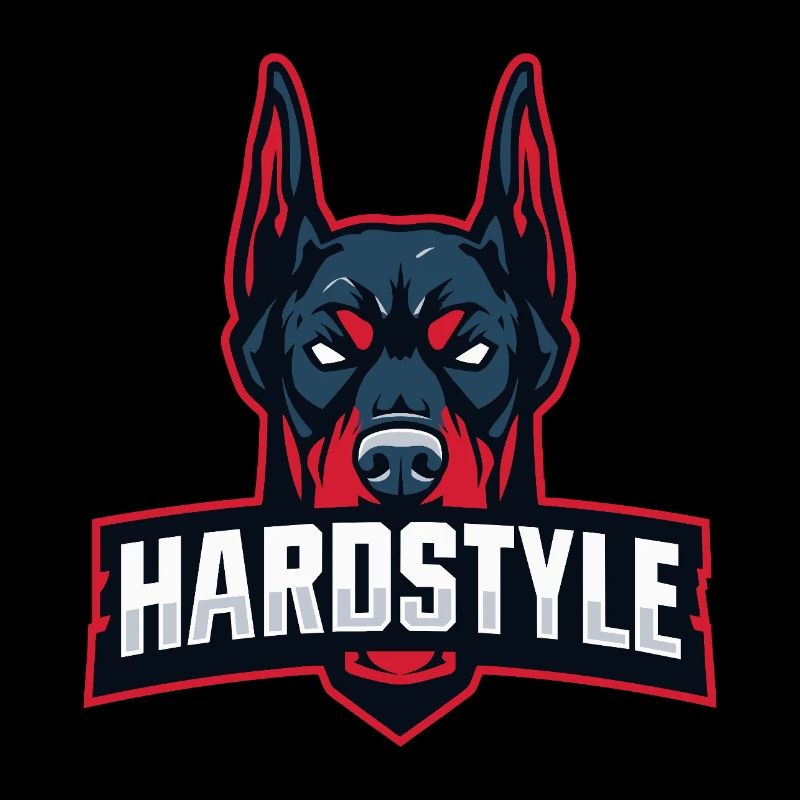 Tête de doberman – HARDSTYLE