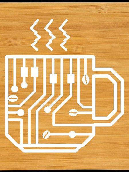 Circuit Mug Glyph Tech Brew