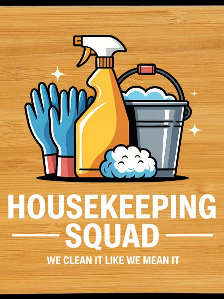 Funny Cleaning Design