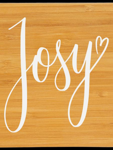 Josy Script Heart Design