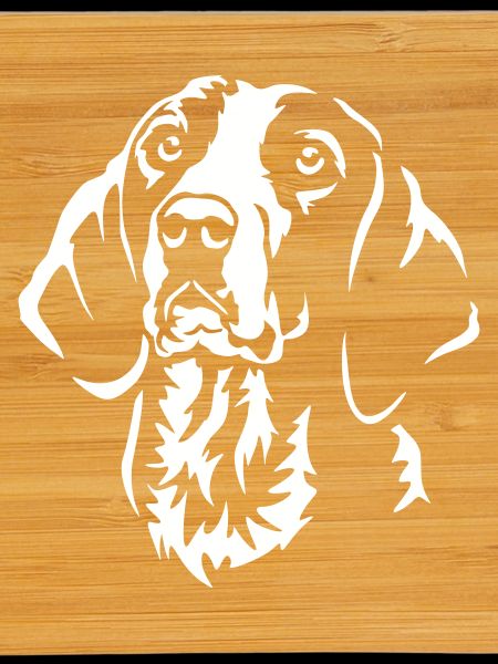 Finnish Hound Head "Black Edition"