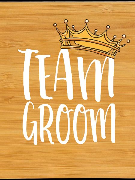 Team Groom Crown Design