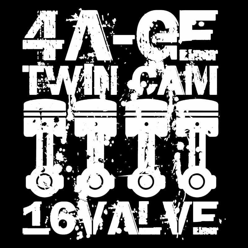 4A GE Twin Cam 16 Valve engine. The legendary engine