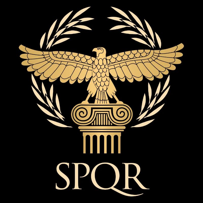 SPQR - Drapeau empire et république Rome antique