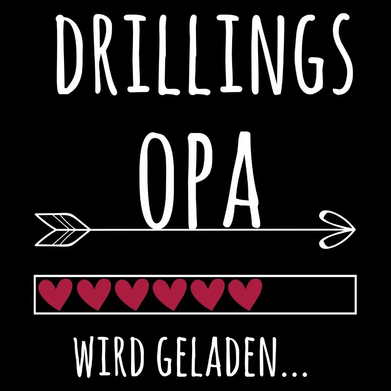 werdender Opa Drillinge Schwangerschaft Geschenk