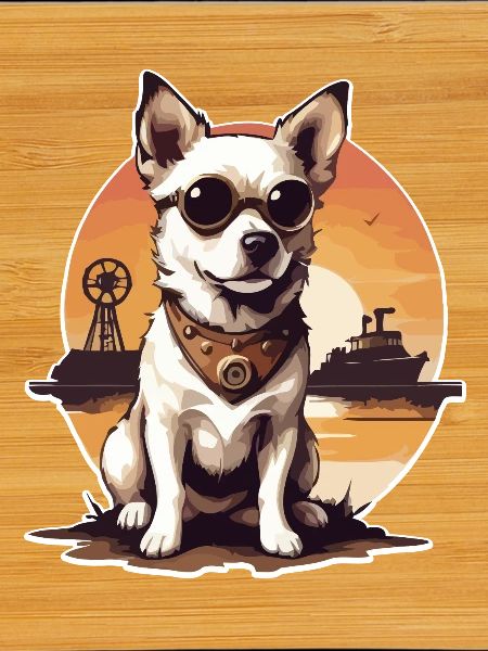 Steampunk Hund