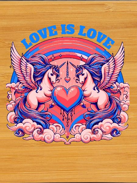 Love is Love Blue