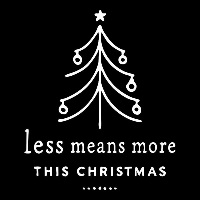 Moins, c’est plus à Noël