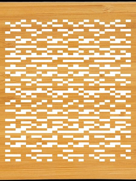 Glitch Grid Monochrome Pattern