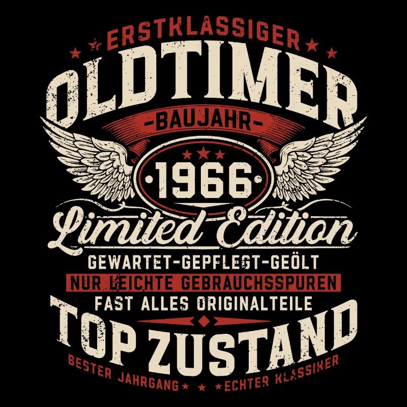  1966 Oldtimer 60. Geburtstag Geschenk Retro