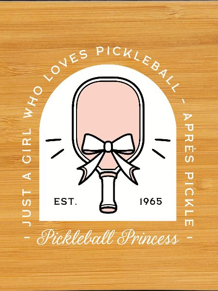 Pickleball-Prinzessin-Mädchen