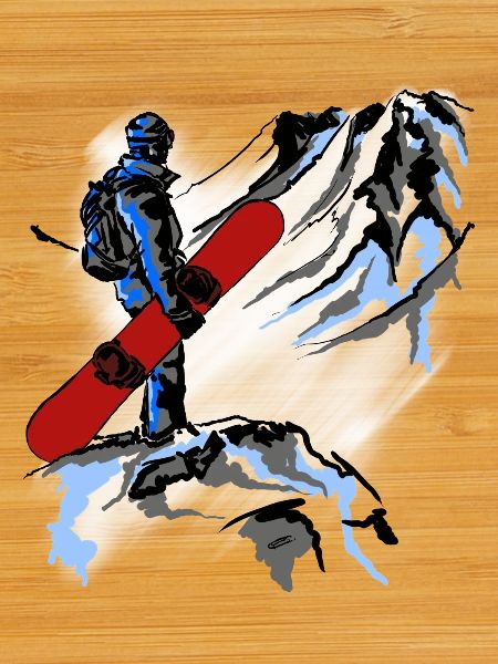 Snowboarding