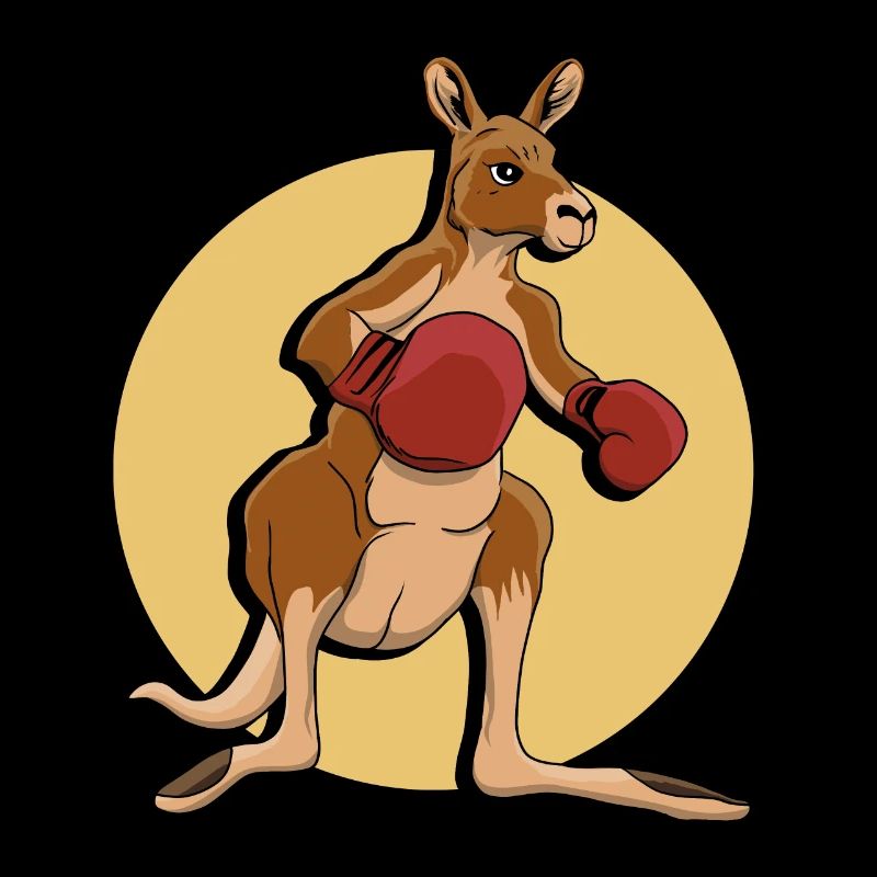 Kangaroo boxer