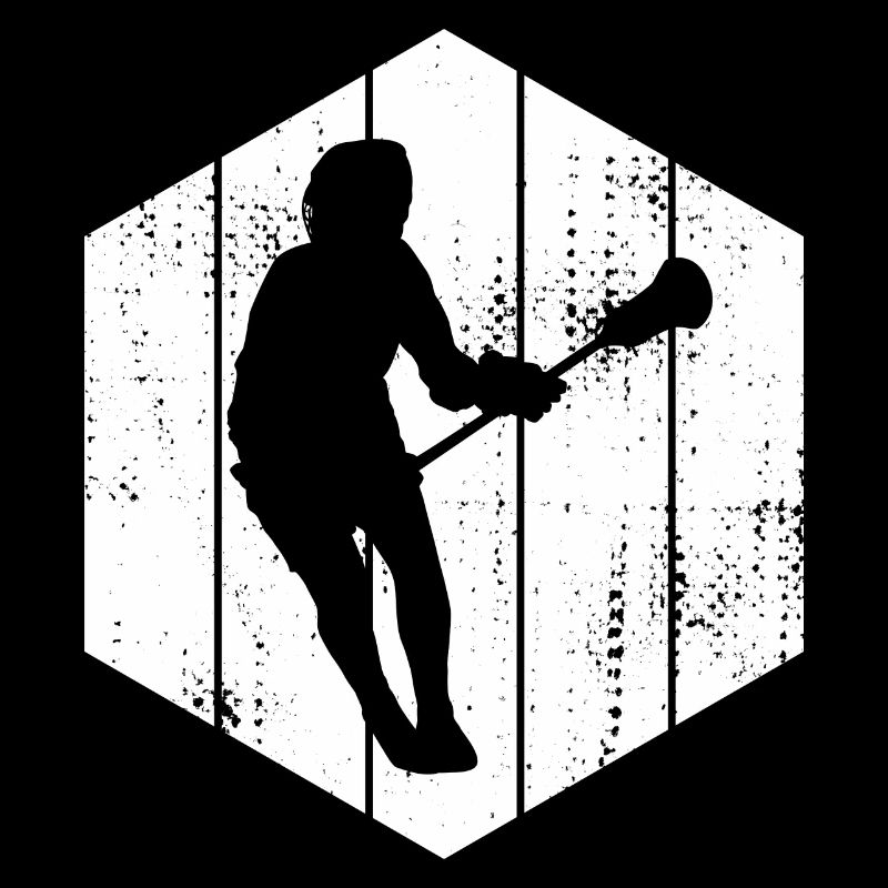 Lacrosse Player Drawing