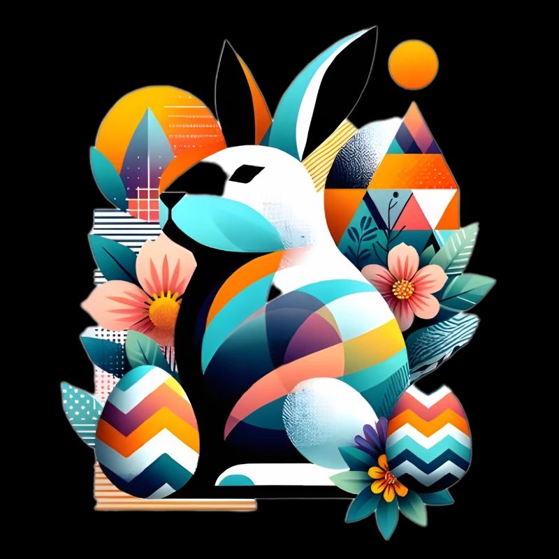 Graphismes de Pâques modernes