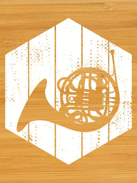 Sketch French horn