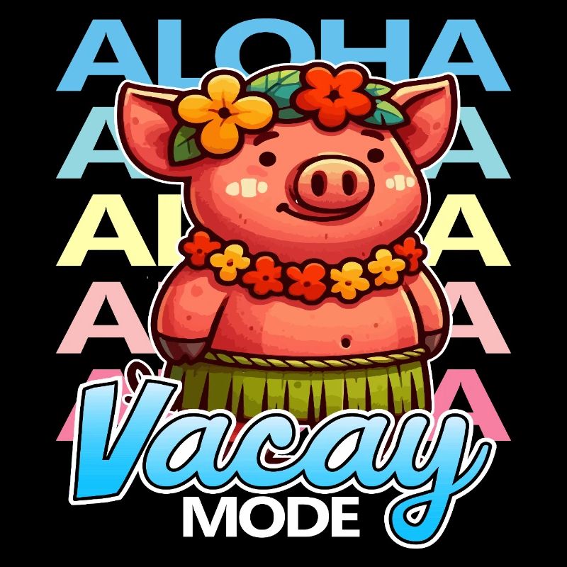 Aloha Vacay Schwein