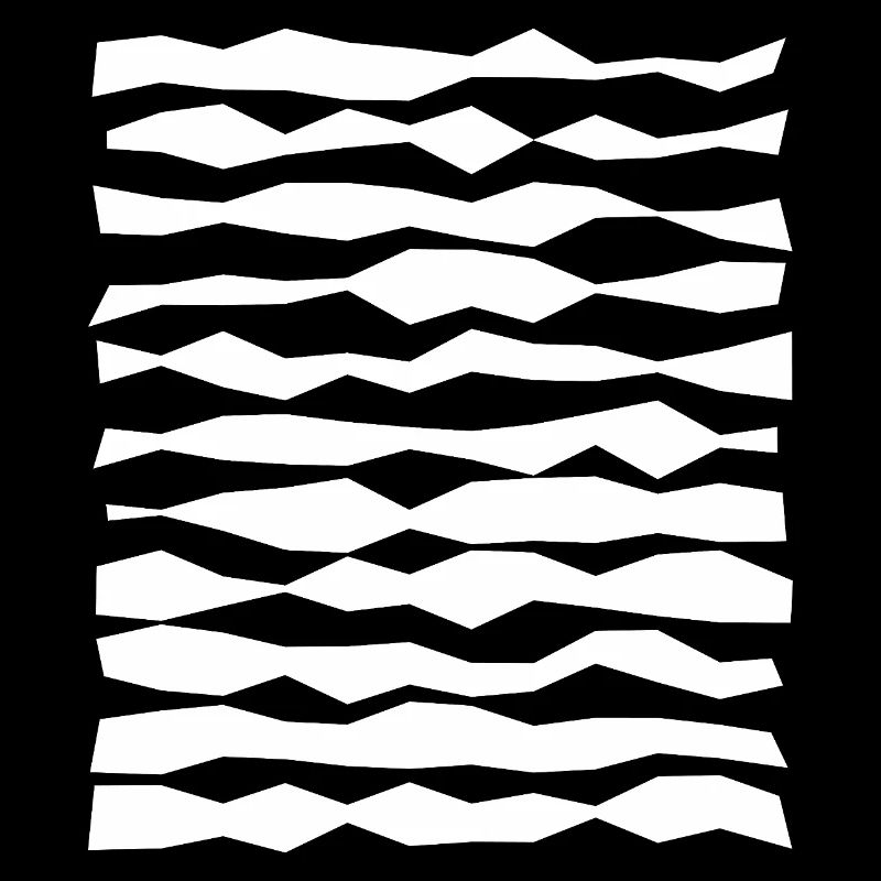 Monochrome Zigzag Stripes