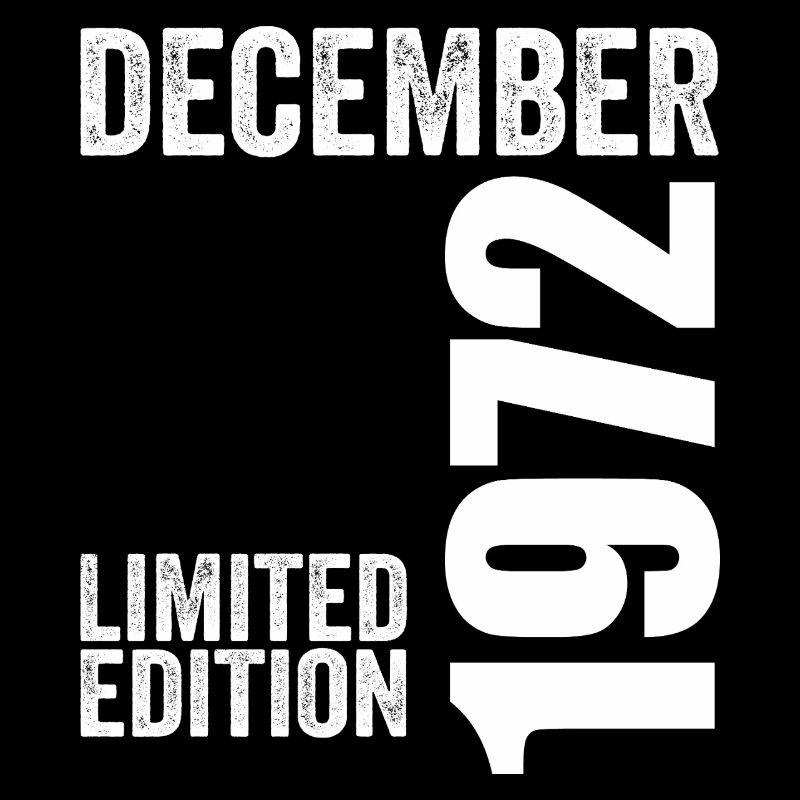 Retro Geburtstagsgeschenk - Dezember 1972