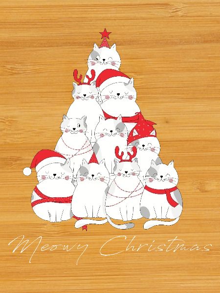 Meowy Christmas Cat Tree