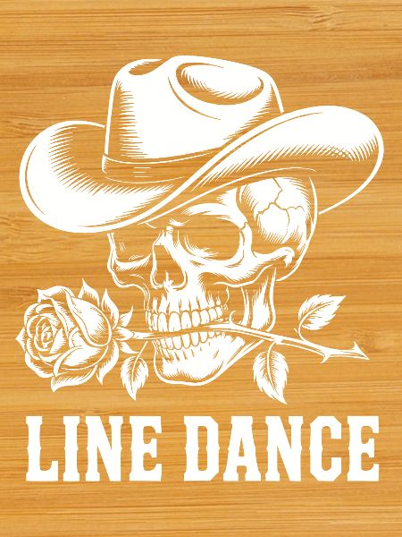 Skull Cowboy Line Dance