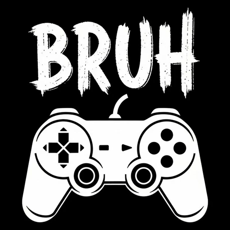 Bruh Controller Design Gaming Gamer