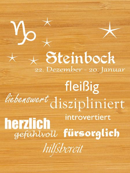 Steinbock_Sternzeichen