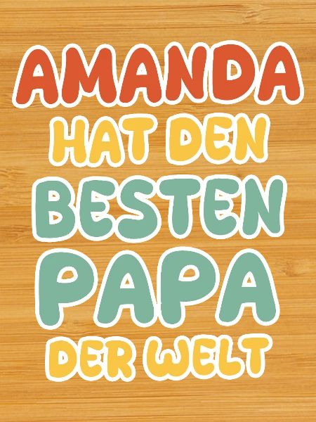Spruch Amanda