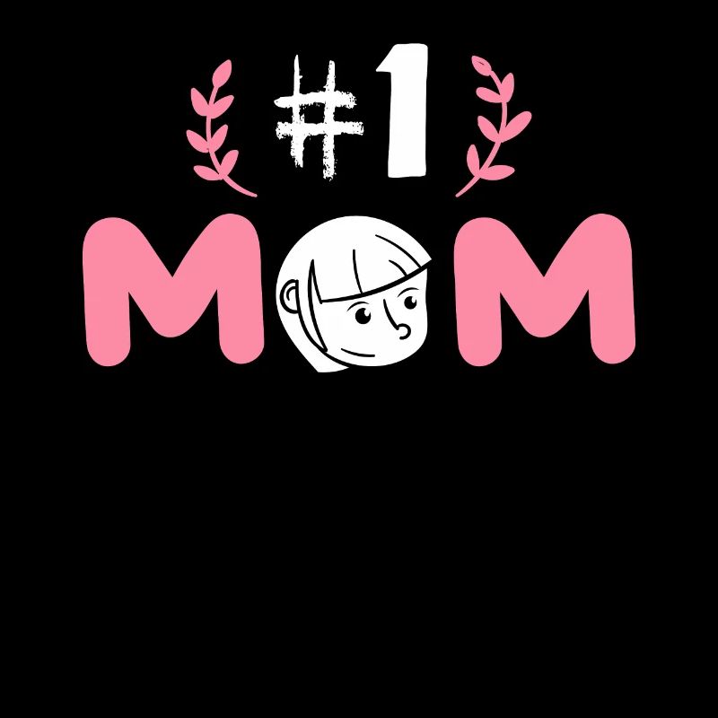 #1 Mom Mutter Muttertag Liebe Geschenk Idee